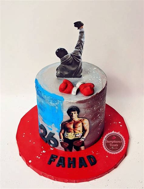 Rocky Balboa Buttercream Cake Rockybalboa Rockybalboacake Boxingcake