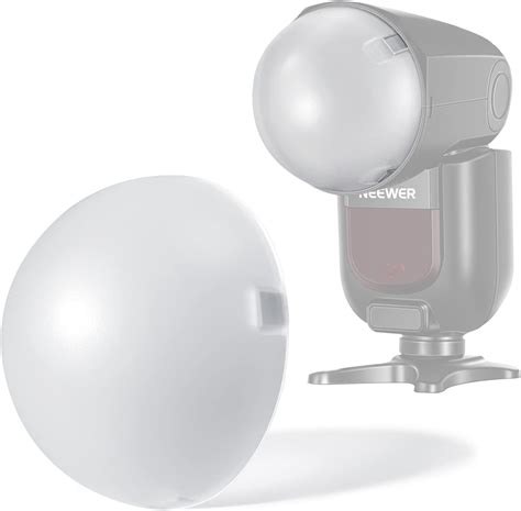 Neewer Diffuseur De D Me Magn Tique Pour Flash Speedlite T Te Ronde