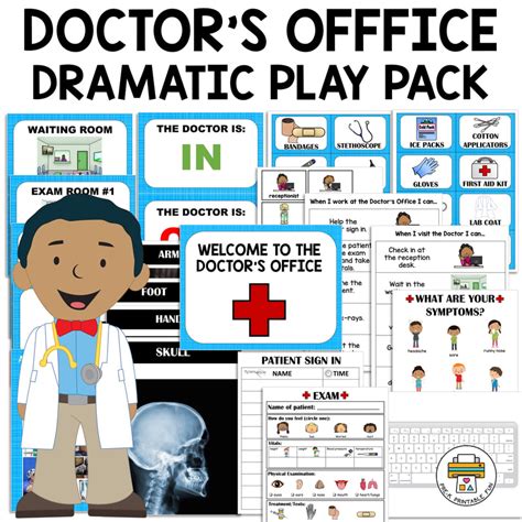 Printable Doctors Dramatic Play