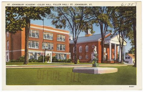 St Johnsbury Academy Colby Hall Fuller Hall St Johnsbury Vt