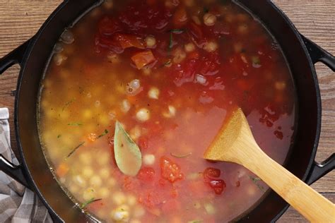 Chickpea Kale Soup Recipe Cookme