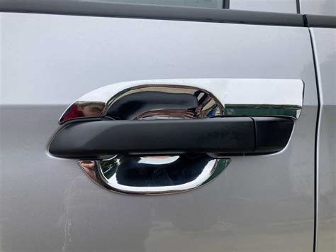 Isuzu D Max MK6 21 Door Handle Inserts CHROME Double Cab