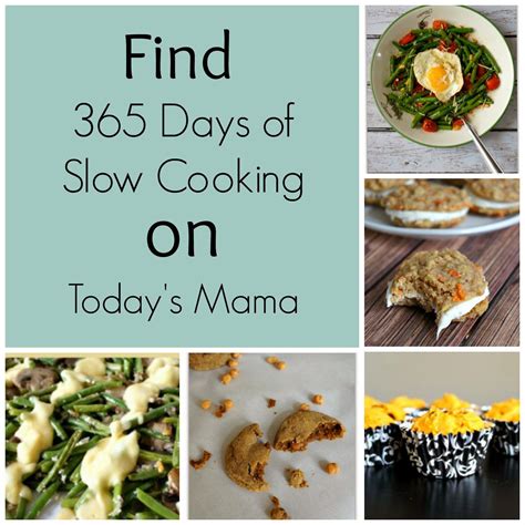 365 Days Of Slow Cooking Kitchen Tip Tuesday Slow Cooker Meal Plan