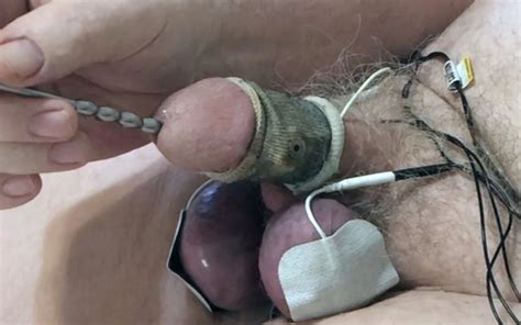 Estim Pulsing While I Probe For A Cumshot Gay Bdsm Porn Feat Creative Elvis Xhamster