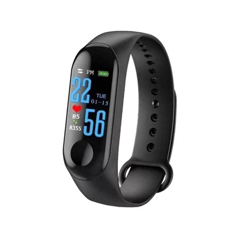 Dblue Smartband Fitness Cardio Bluetooth M4 Black K