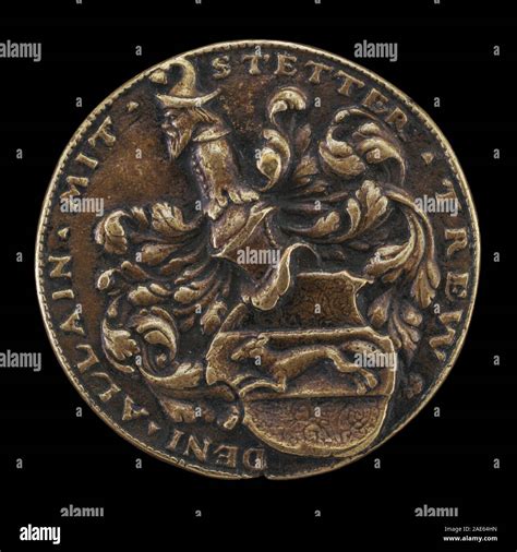 Coat of Arms [reverse]; c. 1535 German 16th Century, Coat of Arms ...