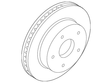 2002 2020 Mopar Rotor 52010080ai