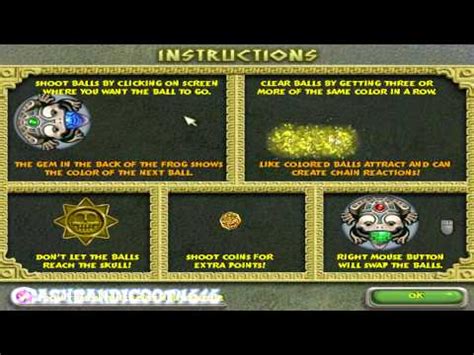 Let's Play Zuma Deluxe: Part 1 - Introduction and Objectives - ZumZuma