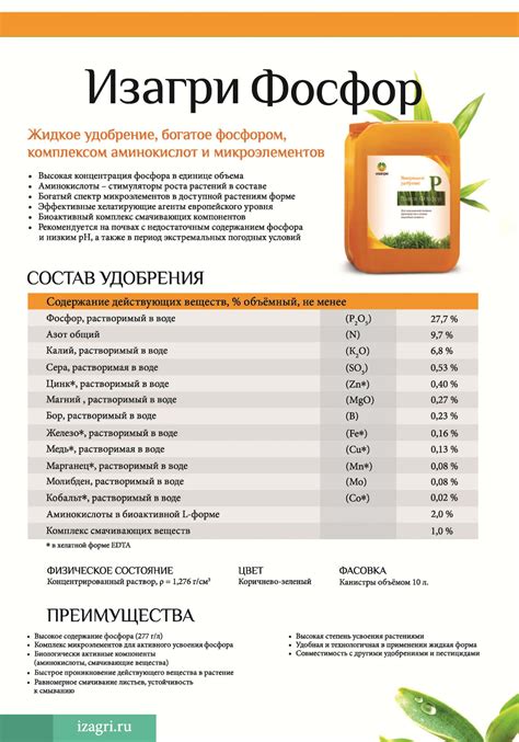 Изагри ФОСФОР