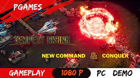 Tempest Rising Demo Gameplay Nowy Command Conquer Youtube