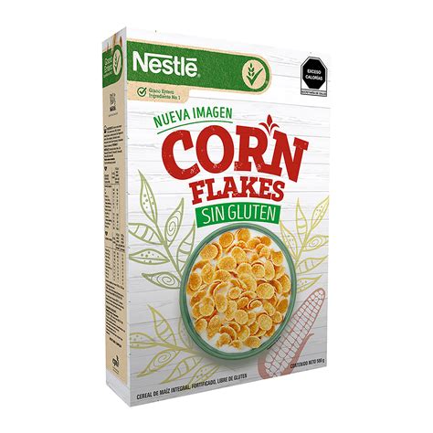 Cereal Nestlé Corn Flakes Sin Gluten 500g Justo Súper A Domicilio