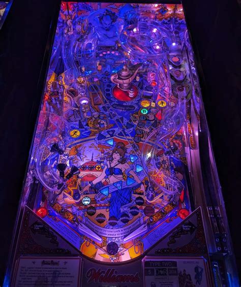 Tales Of The Arabian Nights Williams 1996 Pinball Pov
