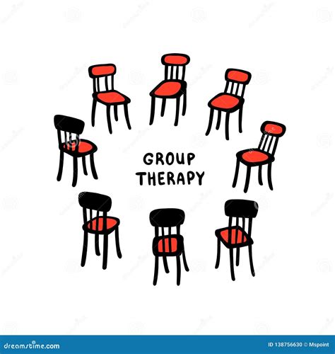 Group Therapy Landing Page Template Men And Women Talking To Psychotherapist Vector Flat