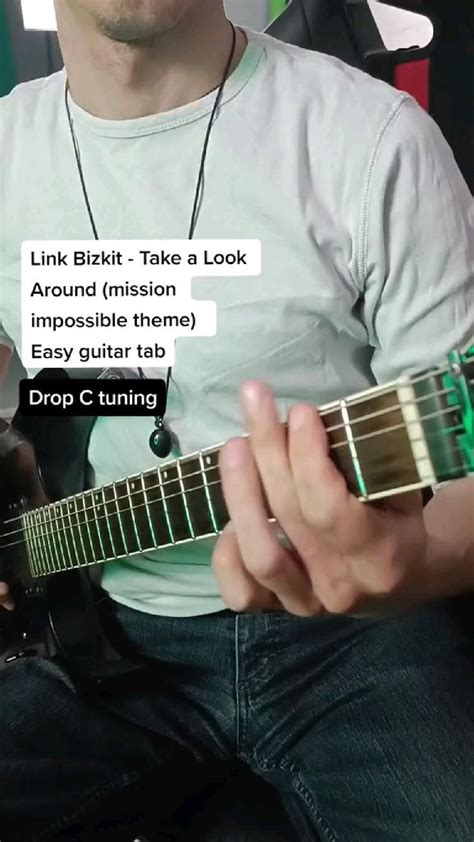 Limp Bizkit Take A Look Around Guitar Tab Guitar Lessons Guitar