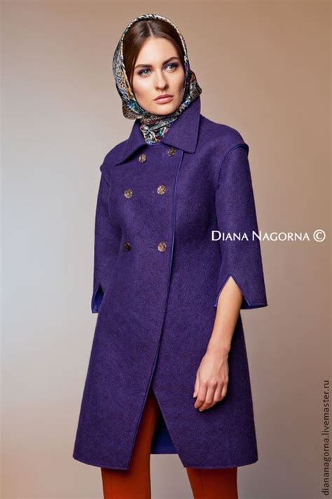 Авторское пальто из мериносовой шерсти " Judy " в интернет-магазине на ...