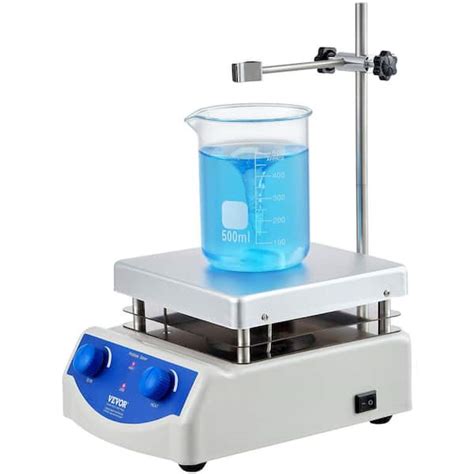 VEVOR Magnetic Stirrer Hot Plate 2000 RPM With Stir Bar 3000 Ml Lab