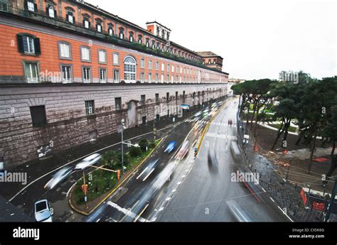 Royal Palace In Naples Italy Stock Photo Alamy
