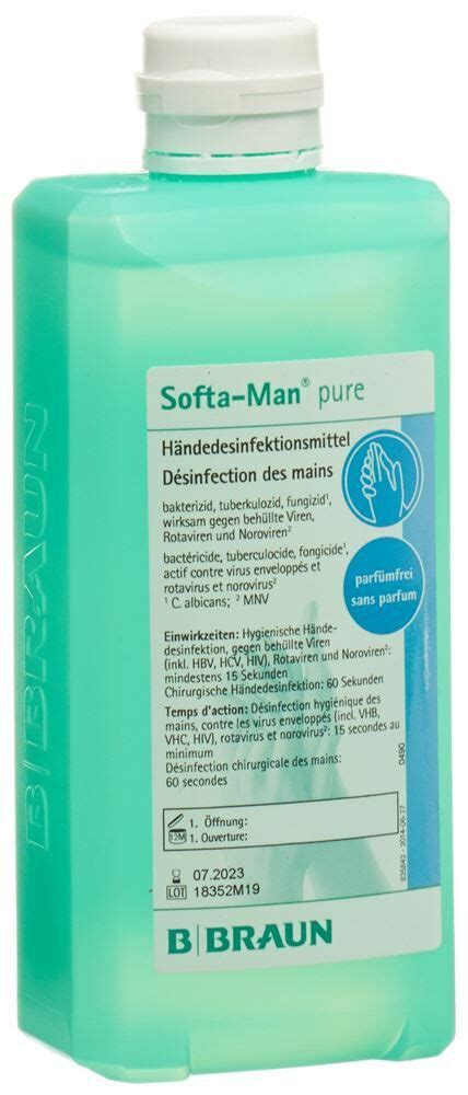 Softa Man Pure 500ml Dentimed