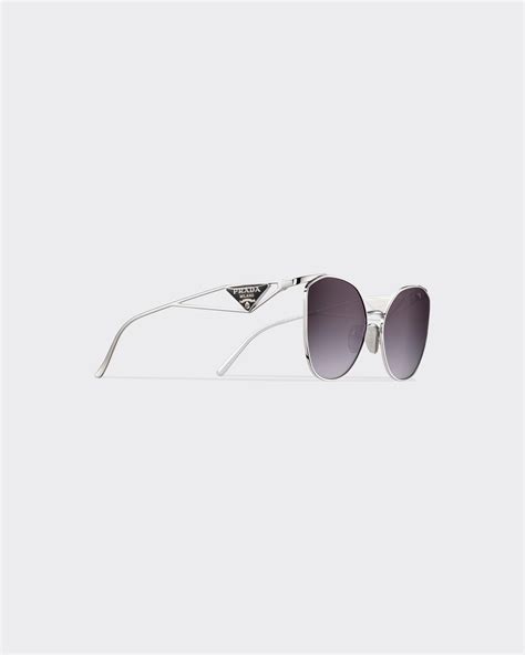 Gradient Grafite Lenses Prada Symbole Sunglasses Prada