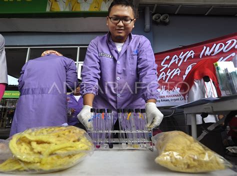 RAZIA MAKANAN BERBAHAYA ANTARA Foto