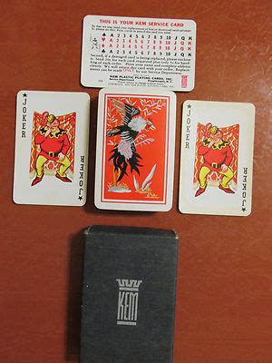 Vintage Kem playing cards -- Antique Price Guide Details Page