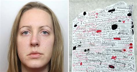 Lucy Letby Everything We Know About Post It Confession Note As