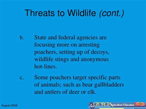 Ppt Wildlife And Conservation Management Powerpoint Presentation