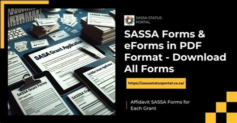 Sassa Forms And Eforms In Pdf Format Download All Forms