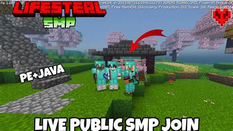 Minecraft Live Public Smp Join Minecraft Live Psd1 Techno Gamer Youtube