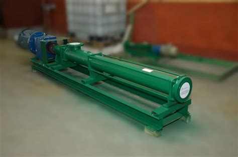 Carbon Steel Eccentric Screw Pump For Fluids With High Viscosity Pulp