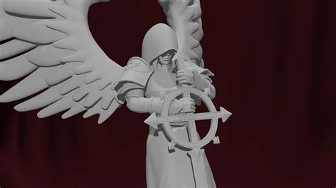 Archangel From Homm V Free 3d Model 3d Printable Cgtrader