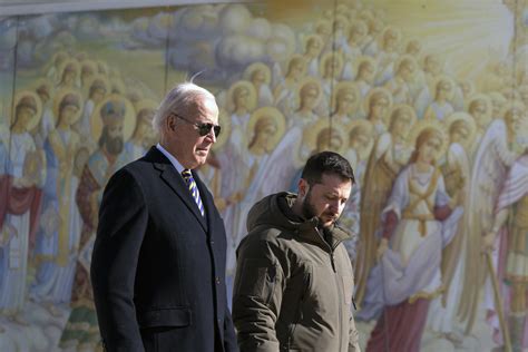 Visite Inopin E Du Pr Sident Des Tats Unis Joe Biden En Ukraine