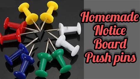 How To Make Push Pins At Home How To Make Push Pins📌 For Noticeboard