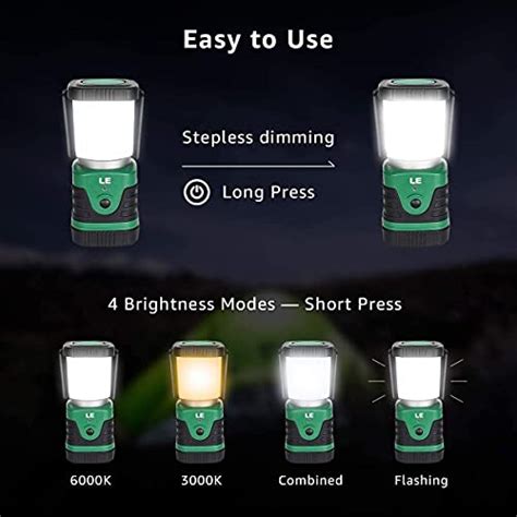 Le Led Campinglampe Tragbar Superhell Wiederaufladbare