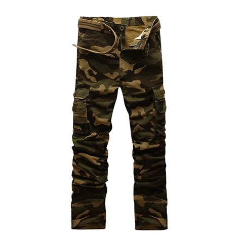 Military Camo Pants Multi Pocket Tactical Army Mens Pants Hight Quality