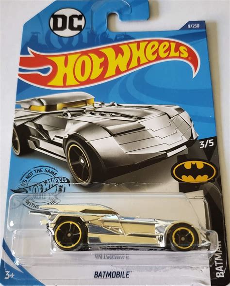 Hot Wheels 2020 Batman Batmobile 9 250 Cromo Amazon Mx Juegos Y