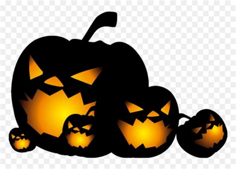 Transparent Jackolanterns Clipart Calabazas De Halloween Png Png