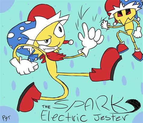 Spark the Electric Jester art work by PopTevin on Newgrounds