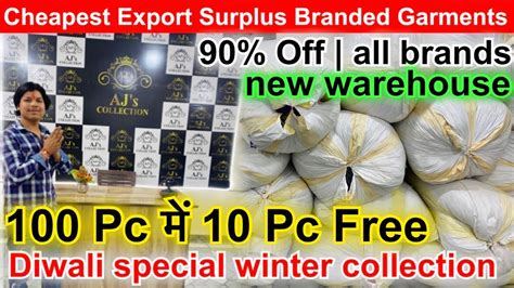 Diwali Special Winter Collection Cheapest Export Surplus Branded