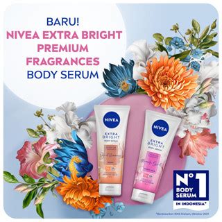 Jual Nivea Body Serum Extra Bright Premium Fragrance Velvet Romance