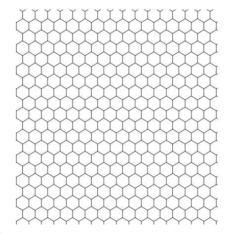 Free Printable Hexagon Graph Paper Printable Word Searches