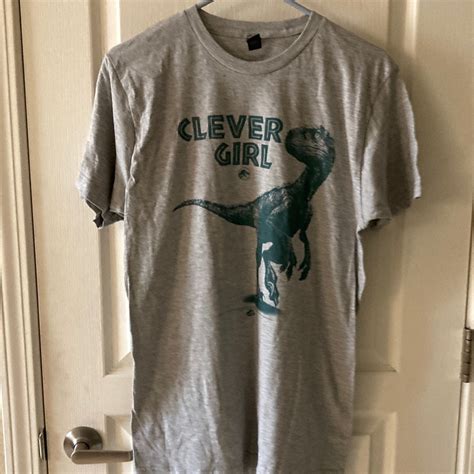 Jurassic Park Clever Girl Velociraptor Tee Gem