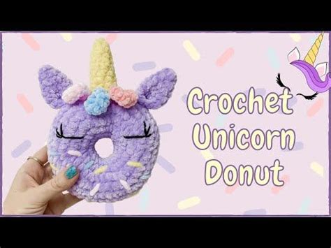 Rose And Lily Amigurumi Crochet Unicorn Donut Free Pattern Crochet