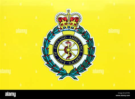 Ambulance service badge uk hi-res stock photography and images - Alamy