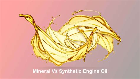 Mineral Engine Oil Vs Synthetic Engine Oil Muzitol Automotive