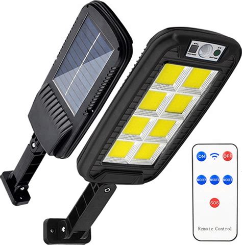 Solar Buiten Straatlamp Cob Led S Op Zonneenergie Met Sensor Xw