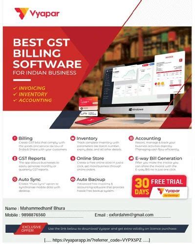 Vyapar Vyapar Desktop App Vyapar Billing Software For Pc Vyapar Gst