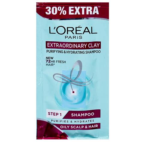 Buy Loreal Paris Extraordinary Clay Shampoo 30 Extra 55 Ml Online At Best Price In India