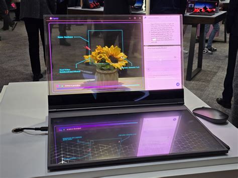 Mwc Lenovo Pamer Laptop Layar Tembus Pandang Begini Bentuknya