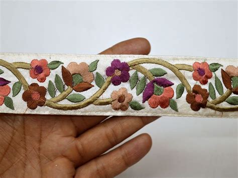 Embroidery Decorative Trim By Yard Indian Ribbon Tapes And Trimming